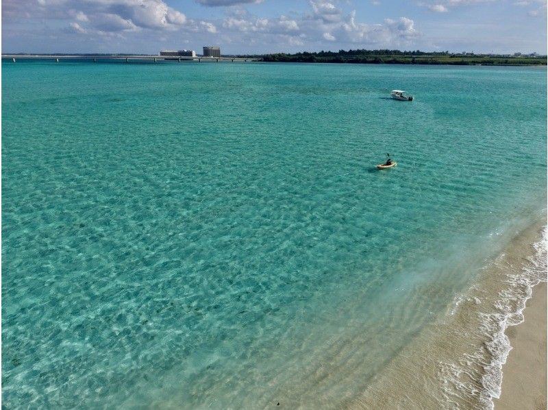 [Miyakojima, Phantom Island] Go by boat with a local captain! Phantom Uni Beach x Kayak Adventure (Sea Kayak or SUP)の紹介画像