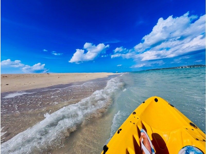 [Miyakojima, Phantom Island] Go by boat with a local captain! Phantom Uni Beach x Kayak Adventure (Sea Kayak or SUP)の紹介画像