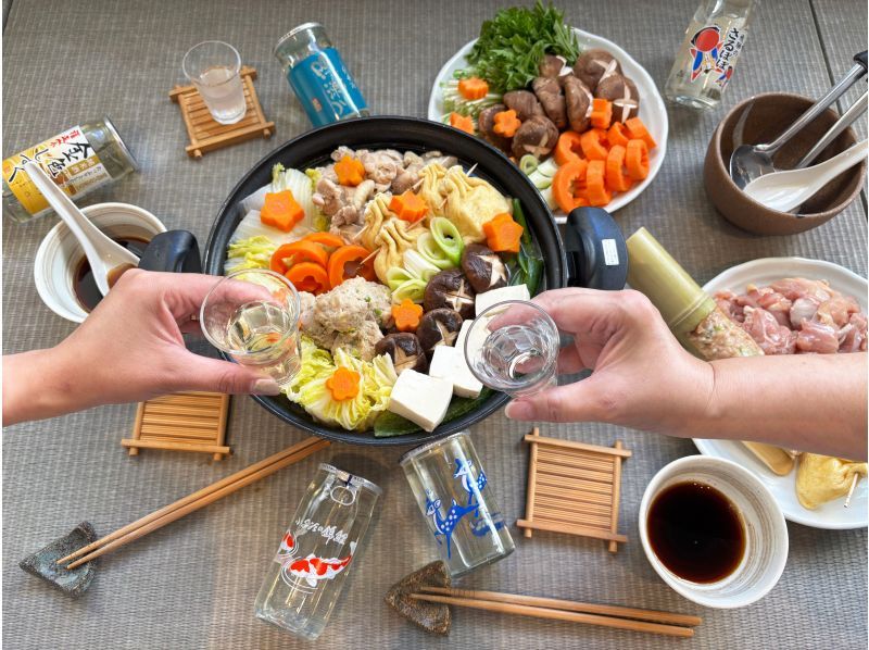 Tokyo: Cook Like a Sumo Wrestler! Chanko Nabe & Sake Tasting Classの紹介画像