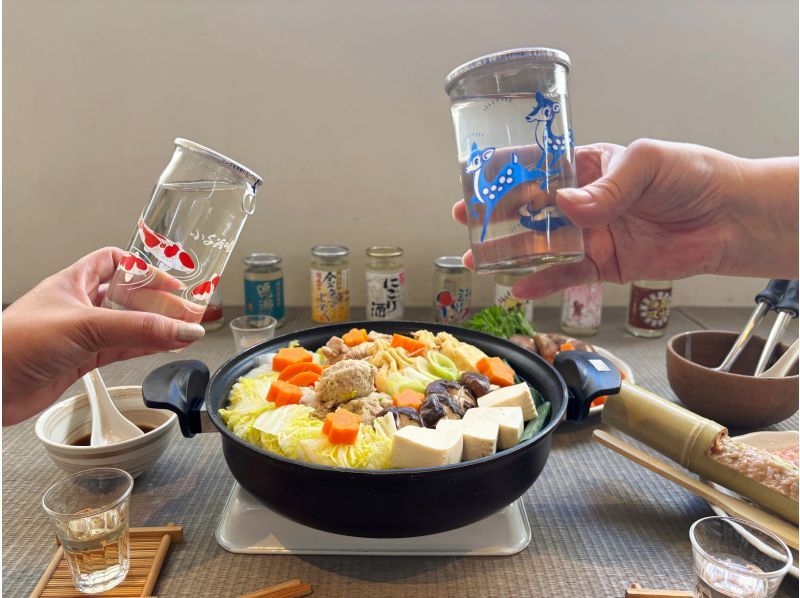 Tokyo: Cook Like a Sumo Wrestler! Chanko Nabe & Sake Tasting Classの紹介画像