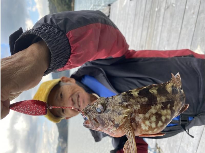 【釣りインストラクター付き】手ぶらでOK ガシラ釣り体験（釣った魚も食べれる！）の紹介画像