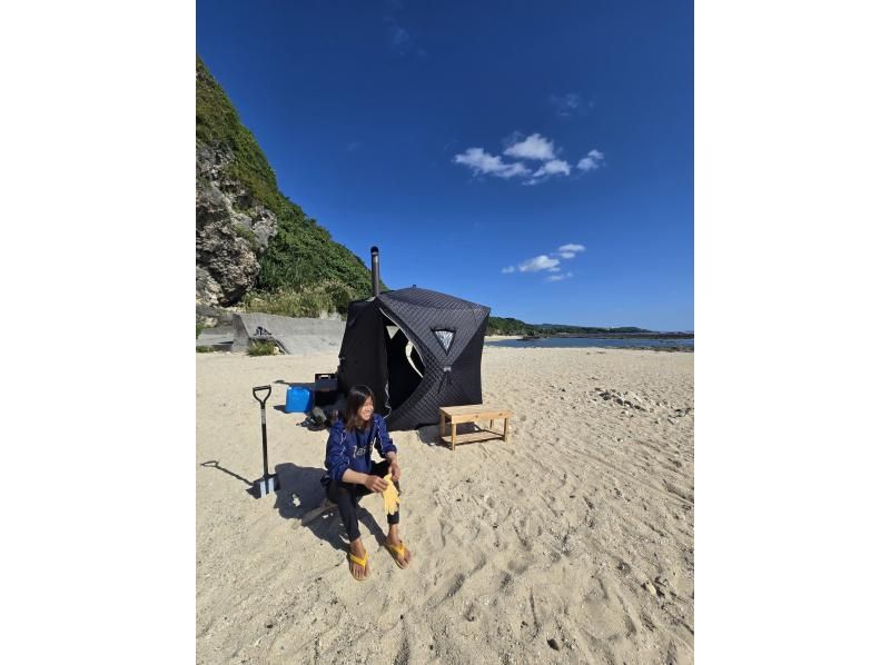 [A new experience to relax in Okinawa!] The first to land on Okinawa's main island! Private tent sauna and Okinawa main island snorkeling tourの紹介画像