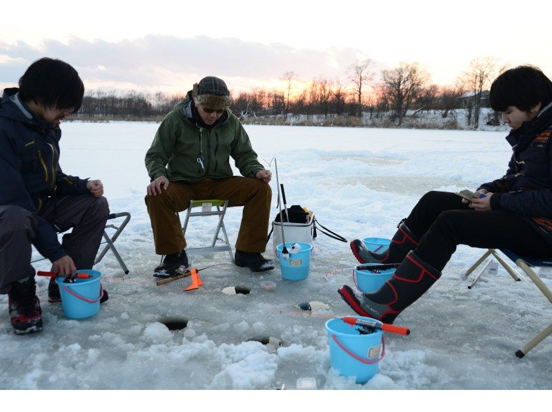 【札幌附近】帳篷和釣具租賃，免費自助式胡瓜魚釣魚計劃の紹介画像