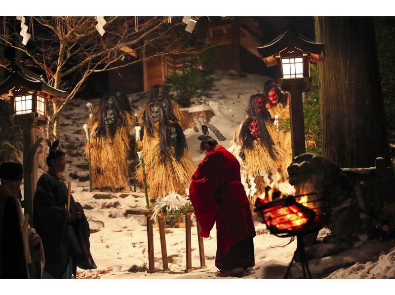 【秋田・男鹿】1日10席限定！第63回なまはげ柴灯まつり特設シート＆入場料セットプラン！嬉しい特典付き♪の紹介画像