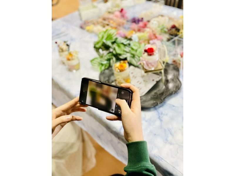 【京都・向日市】透明感のあるバブルジェルキャンドル〜飾っても火を灯しても可愛い（京都駅から15分）の紹介画像