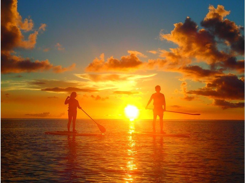 【宮古島/夕方】2時間！☆ 茜色に染まるSUPクルージング・当日予約OK！《写真データ無料プレゼント》の紹介画像