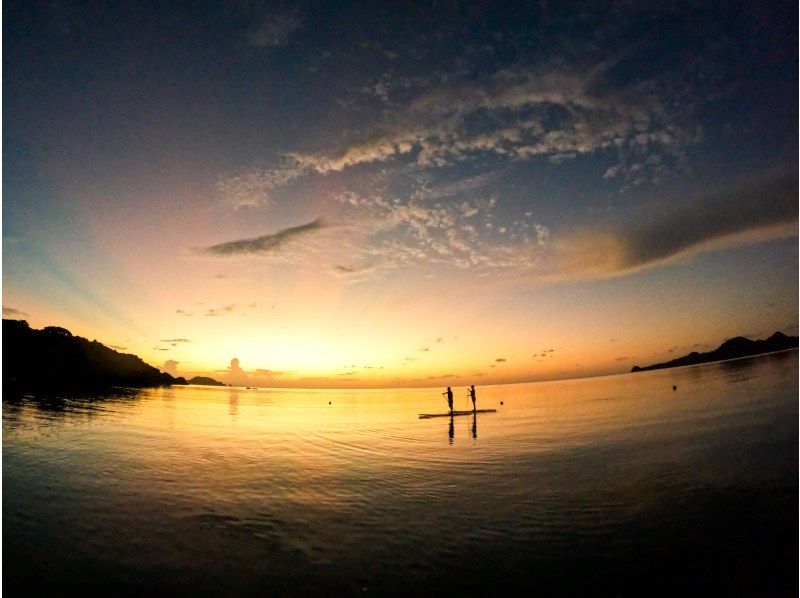 【宮古島/夕方】2時間！☆ 茜色に染まるSUPクルージング・当日予約OK！《写真データ無料プレゼント》の紹介画像