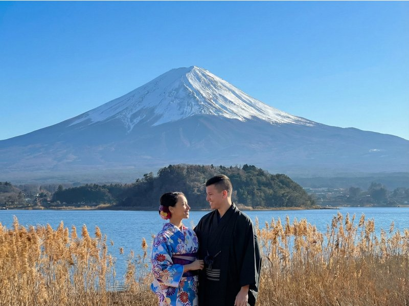 【山梨・富士山／河口湖】２名様☆着物フォトスタンダードプラン・100種類以上のデザインから選べる！送迎サポート!!（河口湖・忍野・山中湖）の紹介画像