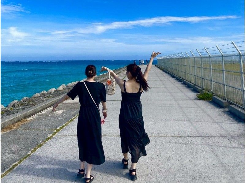 【伊良部島】冬季おすすめ‼︎絶景と秘境を巡るドライブ&フォト撮影ツアー《3時間半コース》の紹介画像