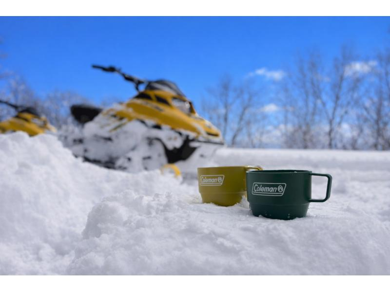 【北海道，二木町】雪地摩托車體驗 <探險課程 60 分鐘> 歡迎初學者 ☆ 無需攜帶任何物品！還有雪圈項目！の紹介画像