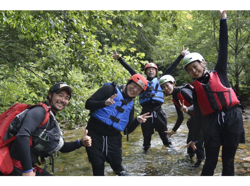【長野・松本】&rdquo;キャニオニング&rdquo;１DAYコース　嬉しいランチ付き♪の紹介画像