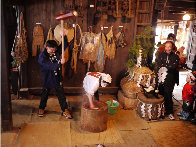 [Yokote City, Akita Prefecture] Limited to one group per day! Experience traditional mochi-pounding in a charming old-fashioned houseの紹介画像