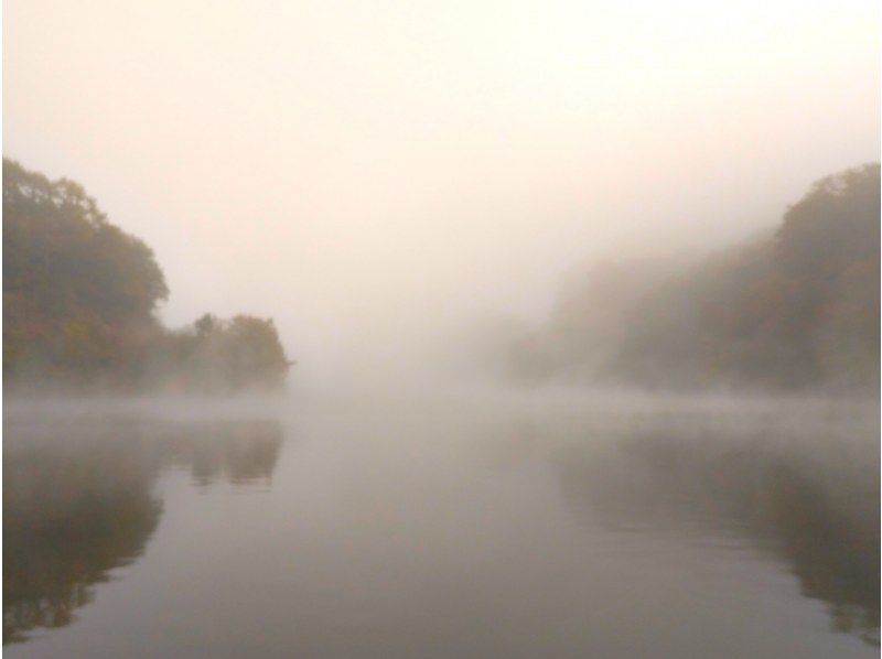 【広島・三次】湖の奥へ奥へと漕ぎ進む！静水面を気持ちよく 5～10kmの中距離クルージング〈SUPツーリング半日コース(Level2)〉の紹介画像