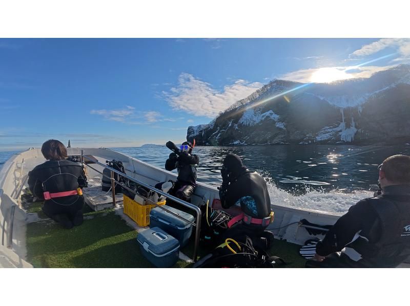≪真冬の冬季ダイビング！≫【北海道・積丹-余市】札幌発(無料送迎)or現地集合！全器材レンタルで2ボートファンダイビングで楽しもう！の紹介画像