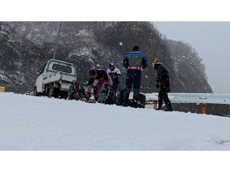 ≪冬季FUNダイビング！≫【北海道・積丹-余市】札幌発(無料送迎)or現地集合！MY器材で真冬の2ボートファンダイビングで楽しもう！の紹介画像