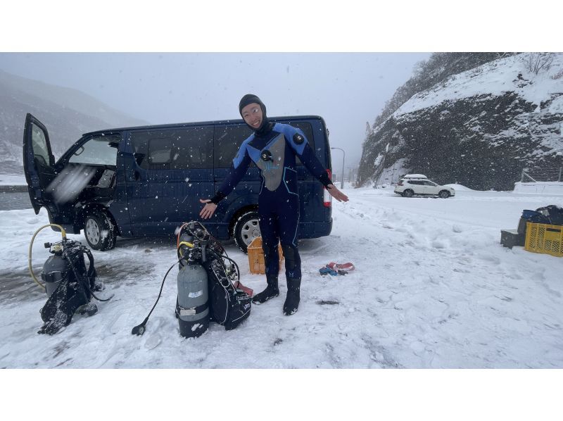 ≪冬季FUNダイビング！≫【北海道・積丹-余市】札幌発(無料送迎)or現地集合！MY器材で真冬の2ボートファンダイビングで楽しもう！の紹介画像