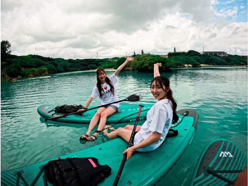 【宮古島/1.5時間】半額以下のOPENセール中！☆当日予約OK☆人気絶景ビーチSUPクルージング《写真データ無料プレゼント》の紹介画像