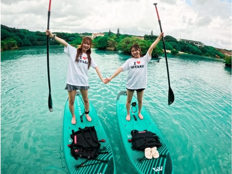 【宮古島/1.5時間】半額以下のOPENセール中！☆当日予約OK☆人気絶景ビーチSUPクルージング《写真データ無料プレゼント》の紹介画像