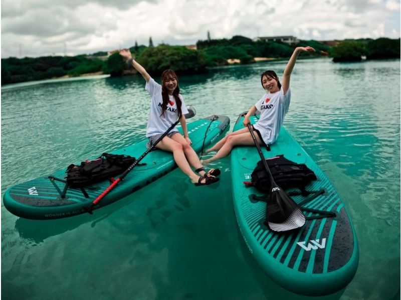 【宮古島/1.5時間】半額以下のOPENセール中！☆当日予約OK☆人気絶景ビーチSUPクルージング《写真データ無料プレゼント》の紹介画像