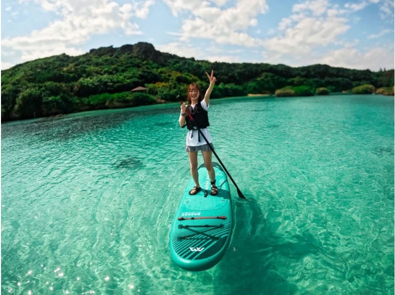 【宮古島/1.5時間】半額以下のOPENセール中！☆当日予約OK☆人気絶景ビーチSUPクルージング《写真データ無料プレゼント》の紹介画像