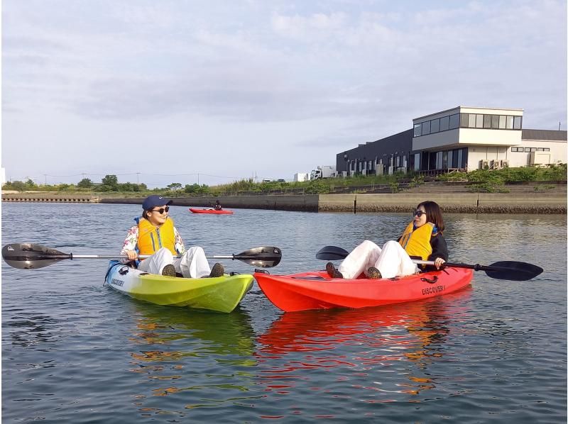 【淡路島】カヤック体験 75分 ツアー！丁寧なレクチャーで初心者も安心♪レンタル&シャワー無料、写真無料、ご家族・女性や団体様にも人気！の紹介画像