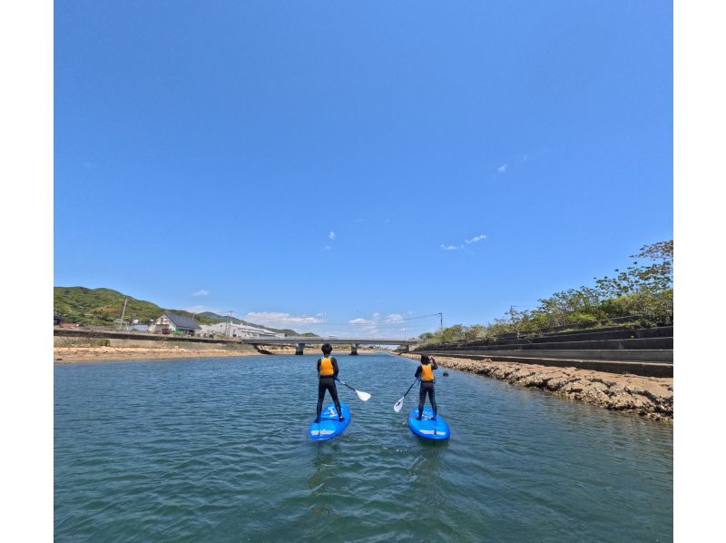 【淡路島】 早朝SUP＆朝食付きツアー！丁寧なレクチャーで初心者も安心♪レンタル&シャワー無料、写真無料、カップルやご家族にも人気！の紹介画像