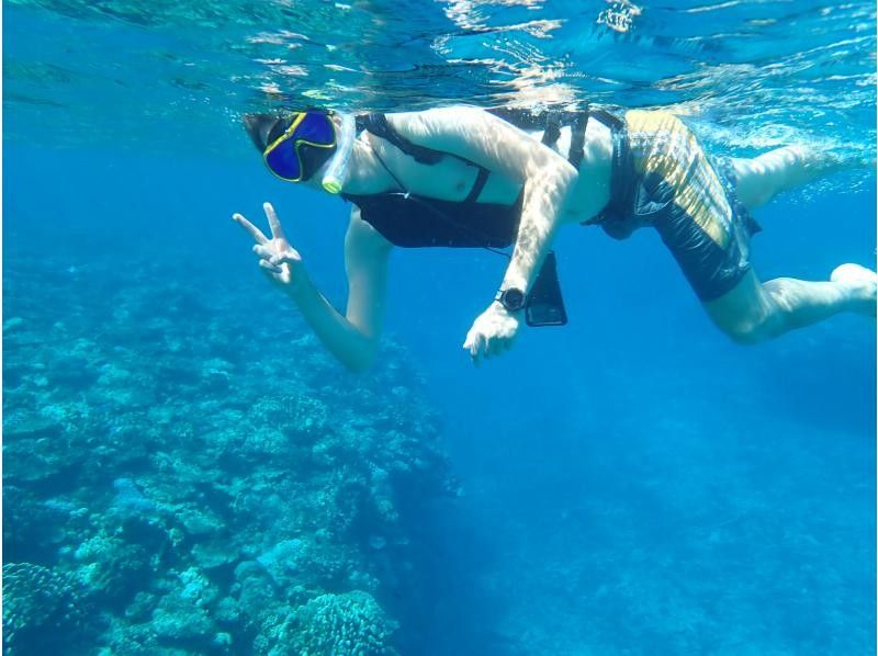 【沖縄・宜野湾】シュノーケリング体験1時間&県内最多全12種類マリンポーツ遊び放題1時間！2時間プランの紹介画像