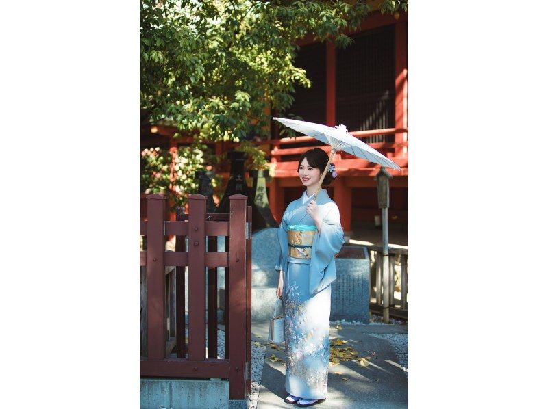 【东京，浅草】丝绸礼服及礼服租赁 | 适用于婚礼、庆典及特殊场合。精致的日式图案展现优雅之美。女士欢迎空手前来！の紹介画像