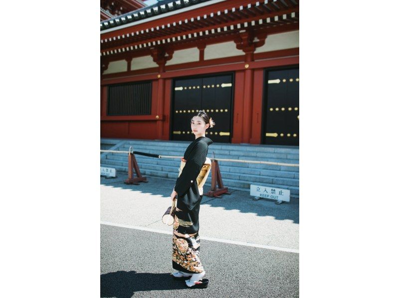 【东京，浅草】丝绸礼服及礼服租赁 | 适用于婚礼、庆典及特殊场合。精致的日式图案展现优雅之美。女士欢迎空手前来！の紹介画像