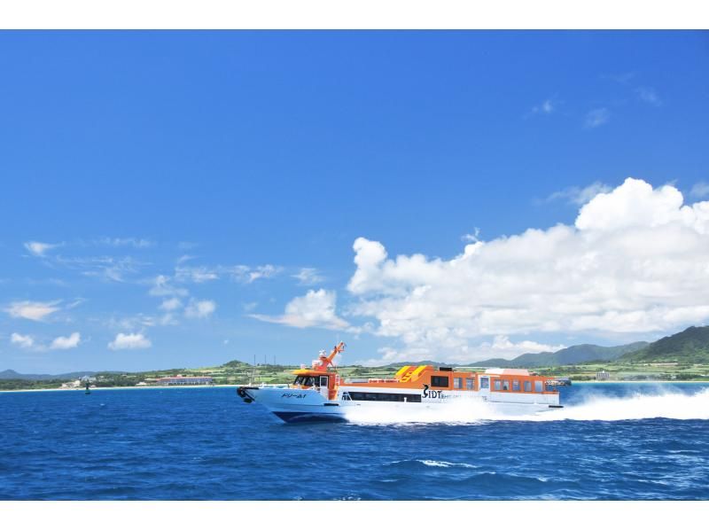 【マリン体験＋竹富観光】幻の島上陸＋体験ダイビング＋竹富島で水牛車観光＜約9時間／昼食付／M-5＞の紹介画像