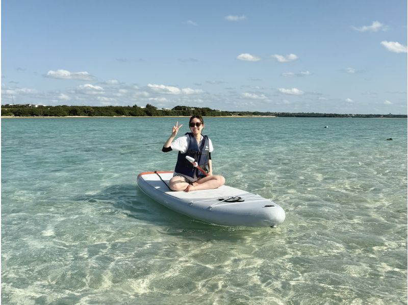 【宮古島・貸切】幻の島ユニの浜 SUP上陸ツアー！当日予約OK！《写真・動画は無料プレゼント》の紹介画像