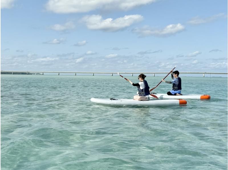 【宮古島・貸切】幻の島ユニの浜 SUP上陸ツアー！当日予約OK！《写真・動画は無料プレゼント》の紹介画像