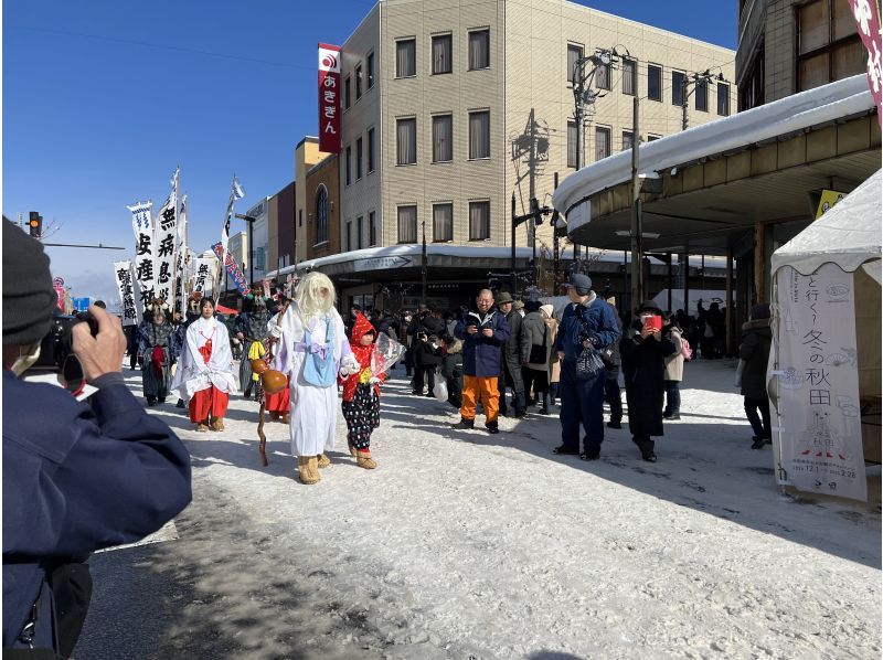 【秋田县大馆市】雨甲市白须大神游行旗手体验！！の紹介画像