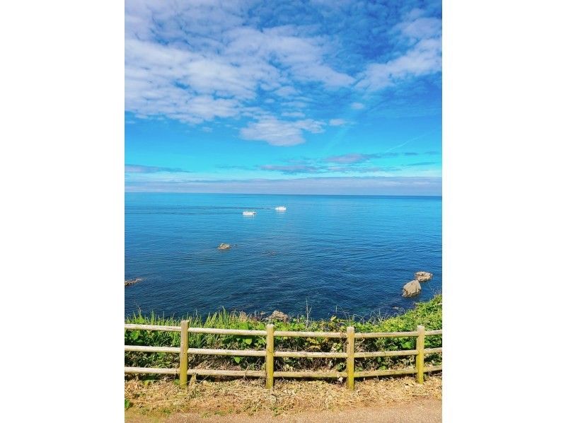 [Mikuni, Fukui] From the quiet promenade to the best spot on the cliffs - A walk with a nature guide to the truly spectacular Tojinboの紹介画像