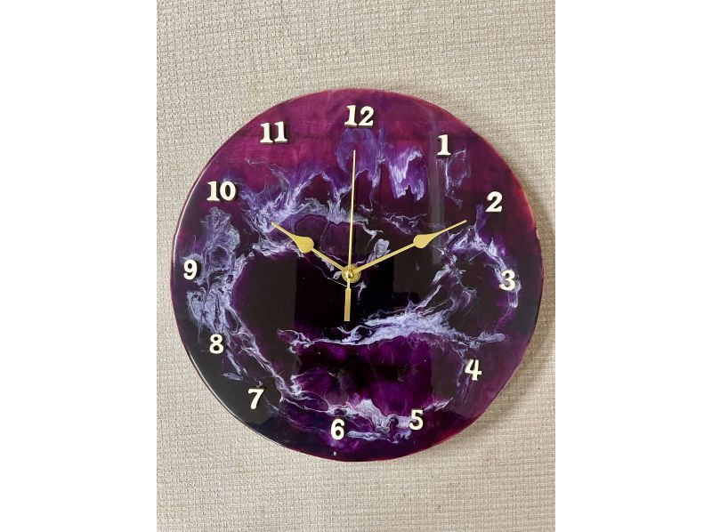 [Nara City, Nara Prefecture] Enjoy in Nara | Art clock making experience with selectable size and painting [approx. 40 minutes]の紹介画像