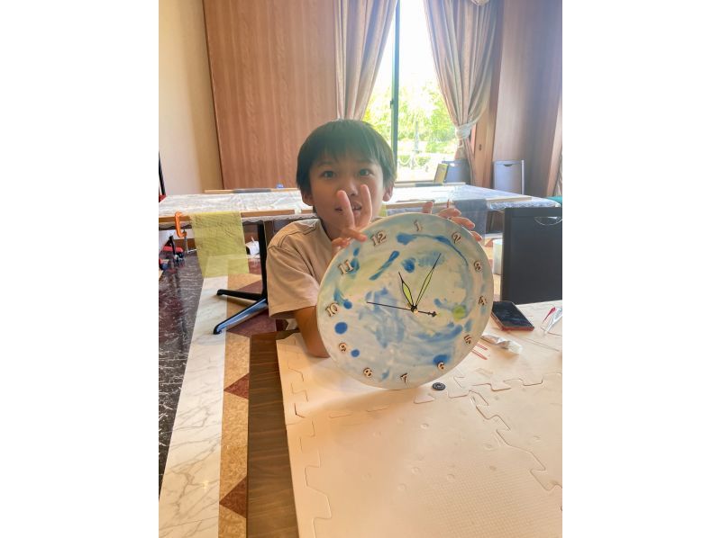 [Nara City, Nara Prefecture] Enjoy in Nara | Art clock making experience with selectable size and painting [approx. 40 minutes]の紹介画像