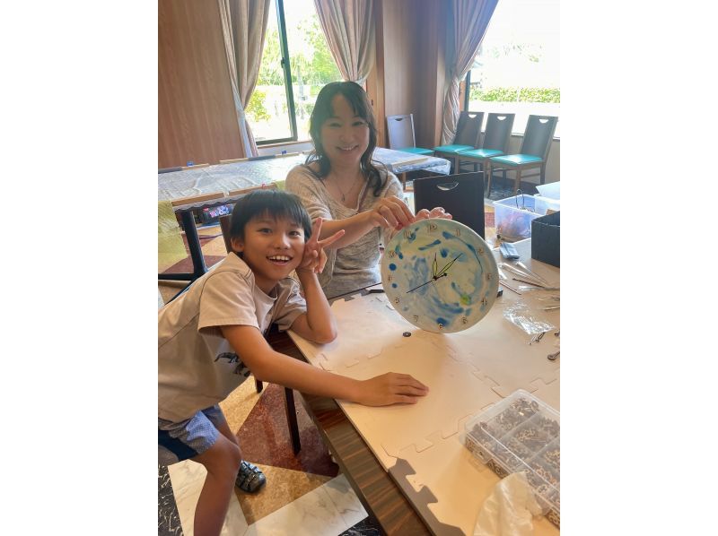 [Nara City, Nara Prefecture] Enjoy in Nara | Art clock making experience with selectable size and painting [approx. 40 minutes]の紹介画像