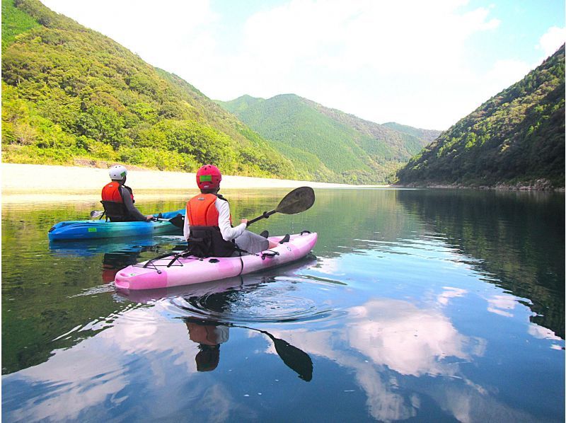 【高知・四万十・カヤック・川下り】（4月～11月）雄大な自然と四万十川を満喫！3.5㎞川下り半日コース 画像は無料DL＋ドリンク付き♪の紹介画像