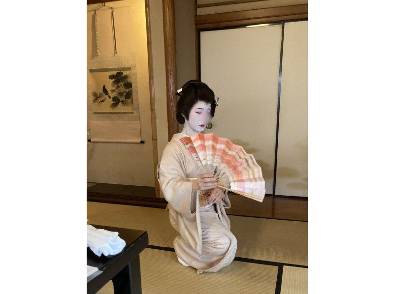 【浅草・完全貸切】文化ガイドと巡る浅草散策＆名門料亭での会席ランチ・芸者演舞・投扇興体験（2〜3名様）の紹介画像