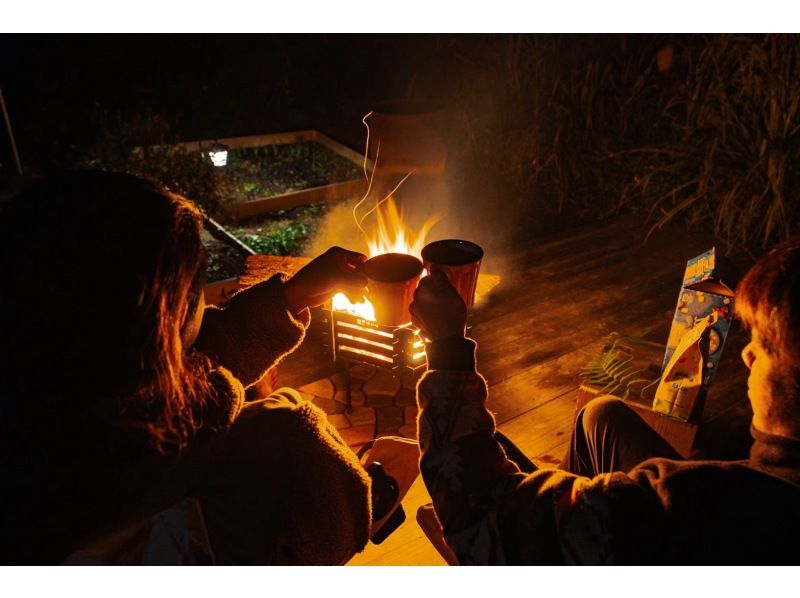 "Northern Okinawa Island" Bonfire x Starry Sky Tour (90 minutes) with hot spring water drink included ♪ Recommended for couples and girls' trips ♪ Free photo data included! Plan detailsの紹介画像