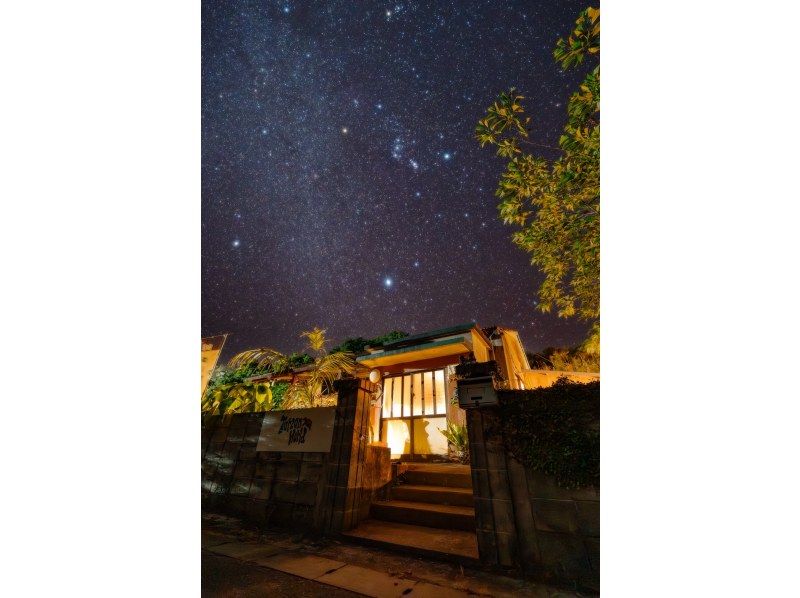 『沖縄本島北部』焚き火x満点の星空ツアー（120分）湧水ホットドリンク付き♪カップル・女子旅にオススメ♪撮影データ無料プレゼント！の紹介画像