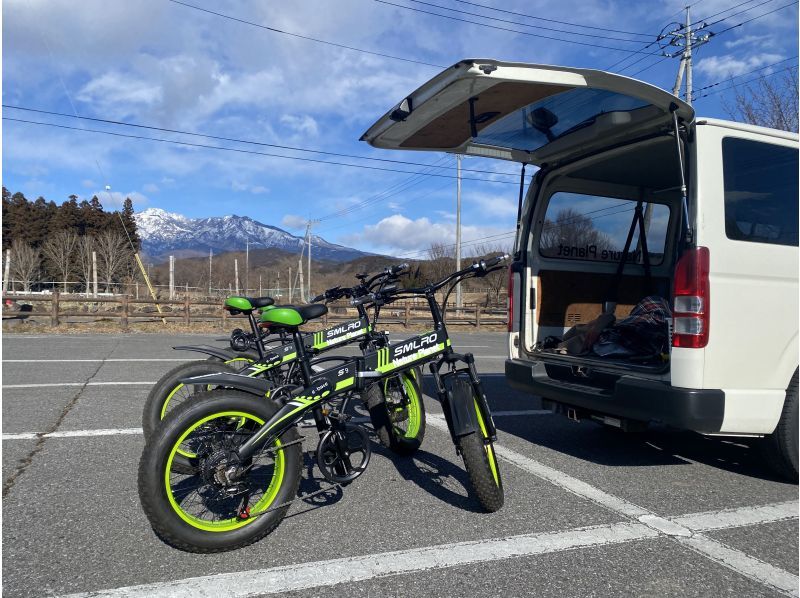 【栃木・日光/鬼怒川】　鬼怒川の秘境をe-bikeとパックラフトで遊びつくすアドベンチャーツアーの紹介画像