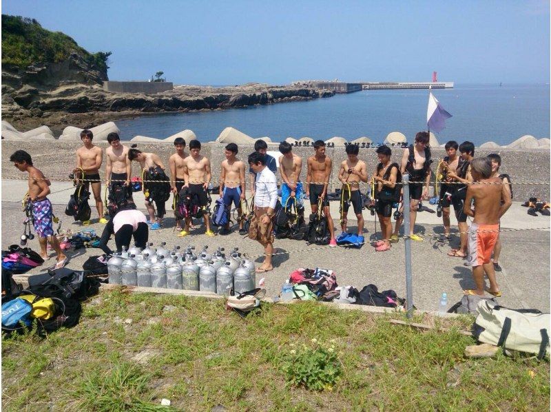 団体(4名様から30名様)（企業・学校・サークルなど）向けダイビングライセンス講習（オープンウォーター取得】2.5日で国際ライセンス取得）の紹介画像