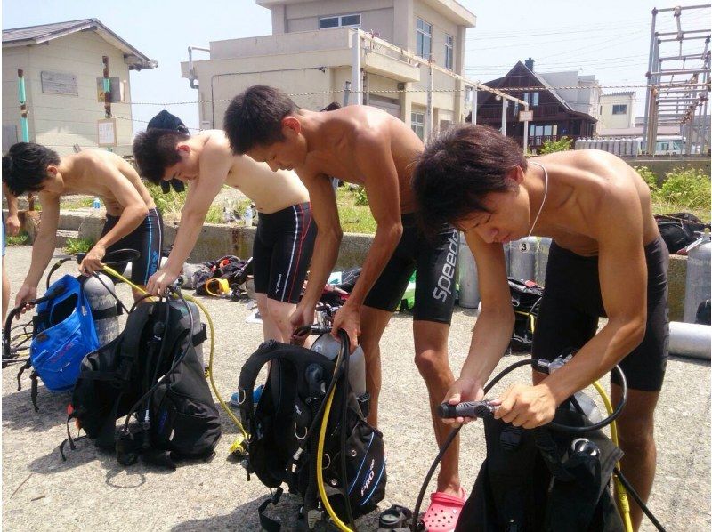 団体(4名様から30名様)（企業・学校・サークルなど）向けダイビングライセンス講習（オープンウォーター取得】2.5日で国際ライセンス取得）の紹介画像