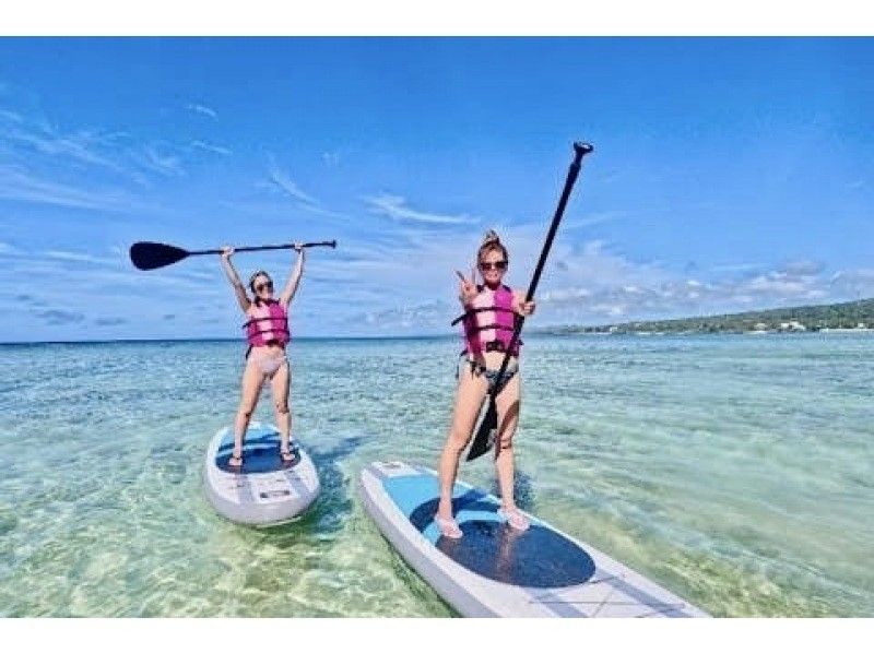 【宮古島/最安値】SUPで行く幻の島【ユニの浜】へ上陸ツアー（記念写真プレゼント）の紹介画像