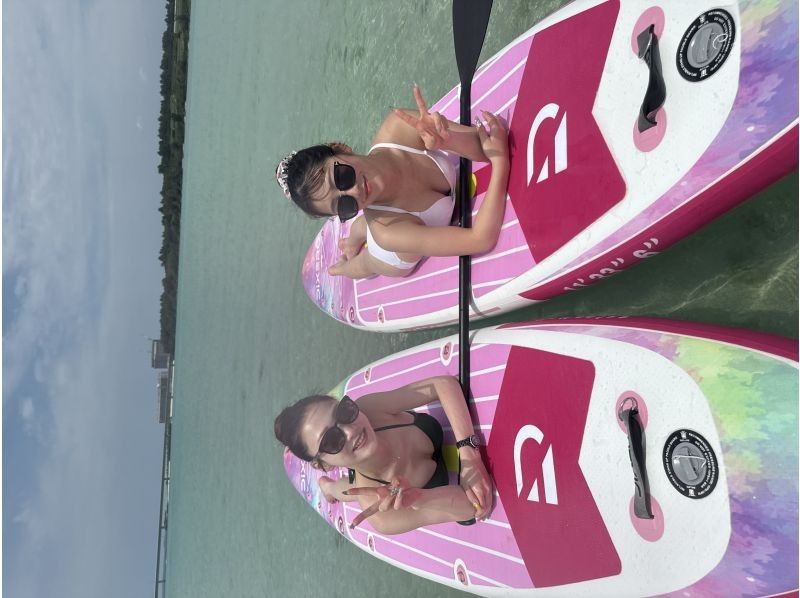 【宮古島/最安値】SUPで行く幻の島【ユニの浜】へ上陸ツアー（記念写真プレゼント）の紹介画像