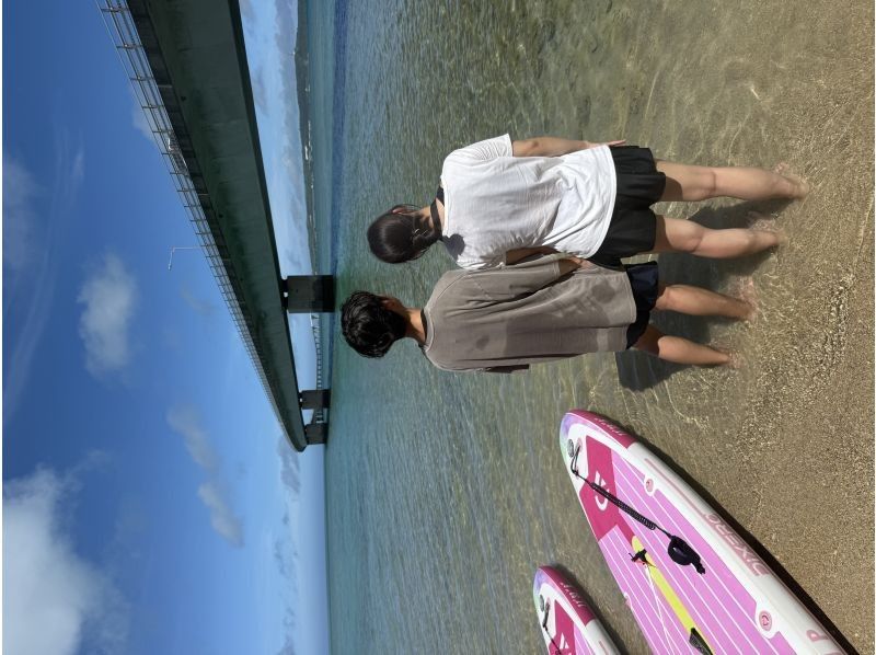 【宮古島/最安値】SUPで行く幻の島【ユニの浜】へ上陸ツアー（記念写真プレゼント）の紹介画像