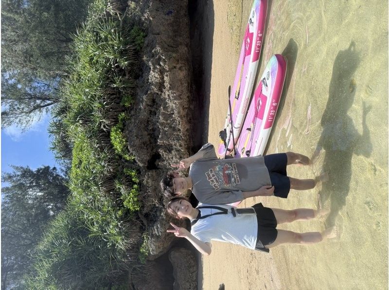 【宮古島/最安値】SUPで行く幻の島【ユニの浜】へ上陸ツアー（記念写真プレゼント）の紹介画像