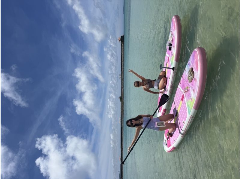 【宮古島/最安値】SUPで行く幻の島【ユニの浜】へ上陸ツアー（記念写真プレゼント）の紹介画像