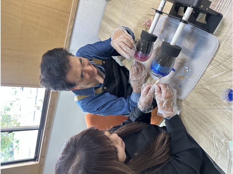 【沖縄・宮古島】〜都合の良い時間で予約可能〜グラスレジンアート体験！大人気のレジンアートをグラスで体験☆宮古空港から車で5分の好立地♪の紹介画像